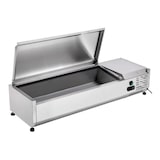 thumbnail of Saladette Réfrigérée à Poser Couvercle Inox - 3 x GN 1/3 + 1 x GN 1/2 - Dynasteel