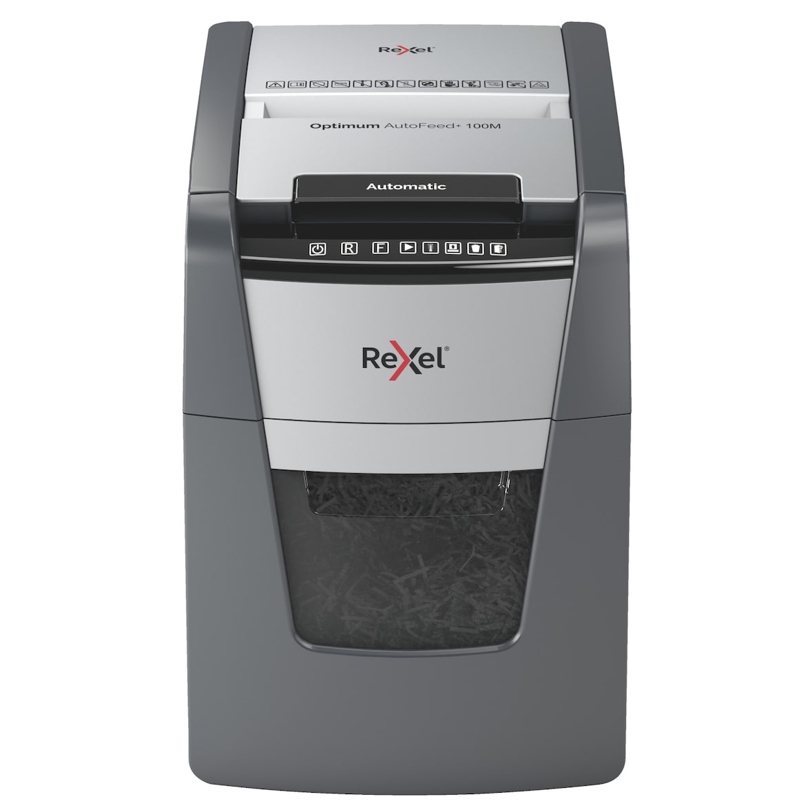 Destructora Optimum Auto+ 100M EU, autoalimentación, negro