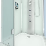 thumbnail of Duschkabine Komplettdusche Fertigdusche Dusche D38-10L1-EC 90x90 cm mit 2K Scheiben Versiegelung