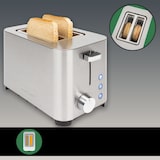 thumbnail of Grille pain 2 fentes en acier inoxydable  PC-TA1251 usage non-intensif Proficook