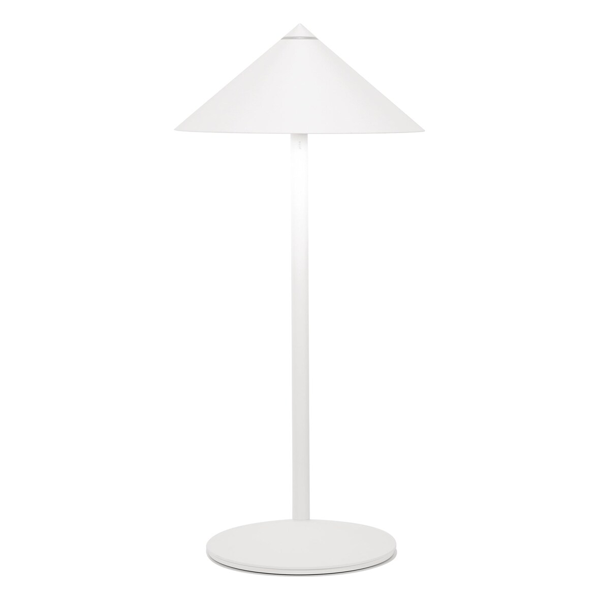 Zafferano Oplaadbare LED-tafellamp Pina L Bureau – 6W, IP65, Touch Dimmer, Magnetische kop, Modern Design voor binnen en buiten – Wit