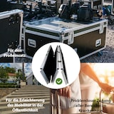 thumbnail of DREIBREIT by TRUTZHOLM Alu Auffahrrampe 215 cm 2-fach klappbar 1020 kg Alu beschichtet Verladerampe