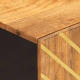 thumbnail of vidaXL Badschrank Braun und Schwarz 38x33,5x58 cm Massivholz Mango