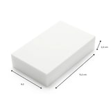 thumbnail of Professionele vlekverwijderende reinigingsspons (11,2 x 6,2 x 2,3 cm) - Verwijdert vuil en vlekken van vloeren, muren, meubels...