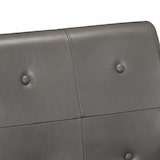 thumbnail of vidaXL Sessel Grau Echtleder