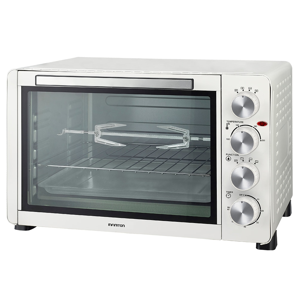 Mini Horno Infiniton HSM-A45B, 45 L, 2000 W, Blanco