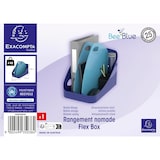 thumbnail of Exacompta 3500383D BEE BLUE FLEX-BOX, 3 Fächer - Marineblau/Hellblau