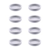 thumbnail of WAGNER QuickClick® Kunststoffgleiter HYPER SLIM - 8er-Set Ersatzgleiter Ø 17 mm - für Basis Ø 17 mm - DE Ware - 15792100