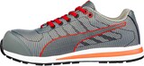 thumbnail of Puma Xelerate Knit Low S1P HRO SRC grau/rot Sicherheitschuhe Arbeitsschuhe Bauschuhe hoch-Größe-43 EU