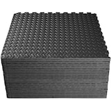 thumbnail of tectake Bodenschutzmatte 24-tlg. - schwarz - 404133