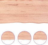 thumbnail of vidaXL Waschtischplatte Hellbraun 160x50x(2-4) cm Massivholz Behandelt