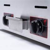 thumbnail of Fry Top, Griglia a Gas Professionale da Banco, in Acciaio Inox - Piastra Liscia - 73 x 55 x 40 h cm