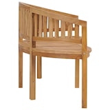 thumbnail of vidaXL Bananenbank 180 cm Massivholz Teak