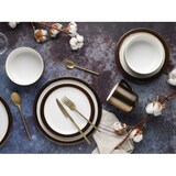 thumbnail of CreaTable Modern Industrial Weiss-gold Kombiservice 16-tlg Steinzeug