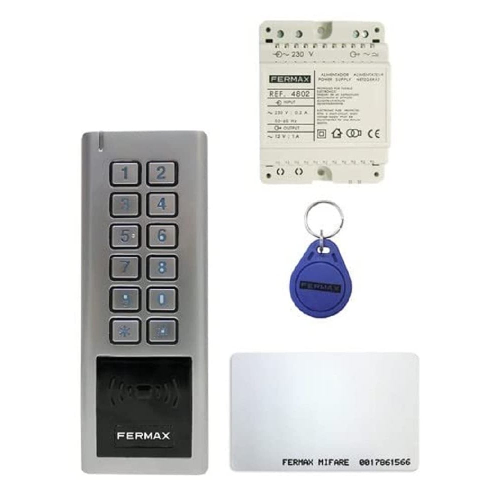Kit Fermax Memokey resistente para control de acceso mediante PIN o proximidad
