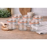 thumbnail of Set van 6 Glazen Weckpotjes 250 ml