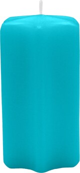 thumbnail of Sternkerzen Ocean Blau 100 x Ø 60 mm, 8 Stück