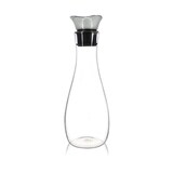 thumbnail of Ogo Living - Carafe adam 1200ml en verre borosilicate bouchon acier inoxydable