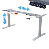 thumbnail of Schreibtisch elektrisch höhenverstellbar, Ergonomische Arbeitstisch, Gestell und Tischplatte