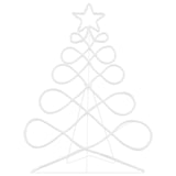thumbnail of vidaXL Lichterbaum in Weihnachtsbaumform Mehrfarbig 80 x 56 cm PVC