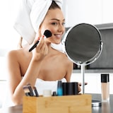 thumbnail of Relaxdays Ordnungsbox Bambus, schmale Aufbewahrungsbox ohne Deckel, HBT 9,5x23x9 cm, Bambusbox Küche, Bad, Büro, natur