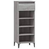 thumbnail of vidaXL Schuhregal Grau Sonoma 40x36x105 cm Holzwerkstoff