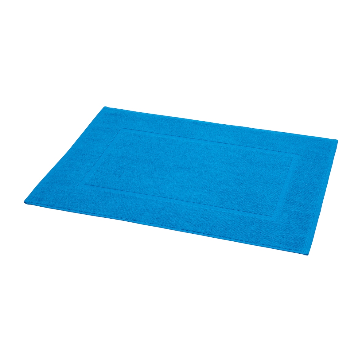 Tapis de bain bleu canard 50x70 cm 600 gr/m² Supreme - LTITEX