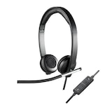thumbnail of Logitech H650E Auriculares con Microfono USB - Microfono Plegable - Almohadillas Acolchadas - Controles en Cable - Color Negr...