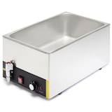 thumbnail of Bain-marie inox 20 Litres, GN 1/1, avec vidange 1200 W, 220 V - MONO
