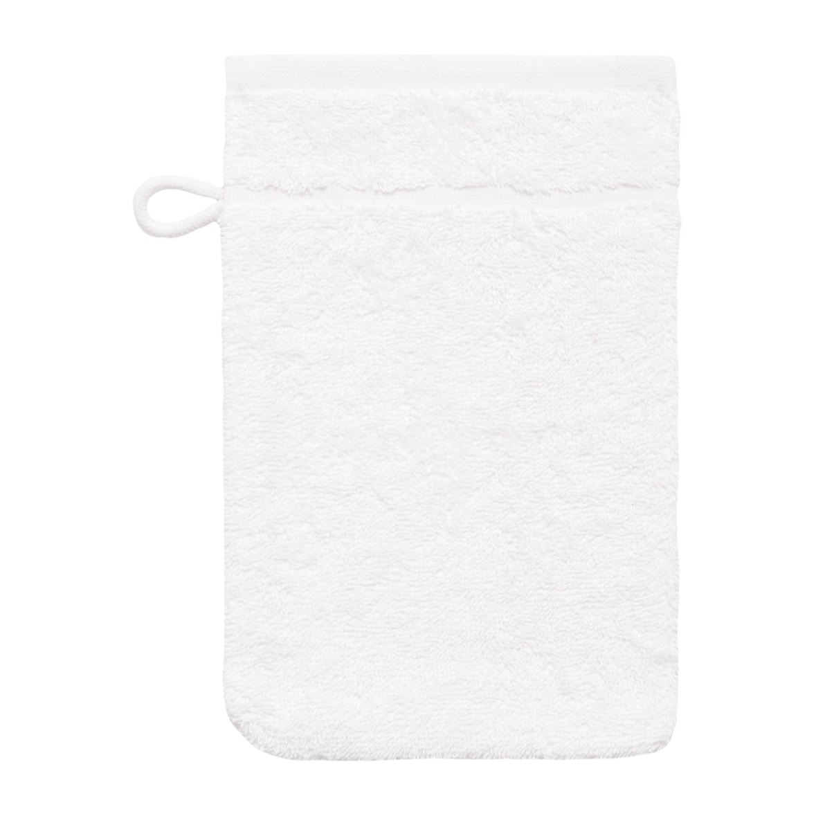 Pack de 20 Gants de toilette blanc 17 x 24 cm City - LTITEX