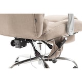 thumbnail of Fauteuil de bureau Pacific avec fonction massage tissu Taupe