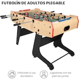 thumbnail of Devessport Futbolín Plegable con Ruedas | Retorno de Bolas y Diseño Compacto