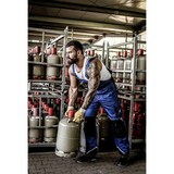 thumbnail of Arbeitshose Nitras Motion Tex Pro FX Latzhose | blau | Stretch | Gr.27