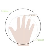 thumbnail of greenbox - Tampa PLA Ø 185 mm, transparente, 50 unid..