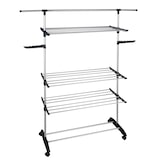 thumbnail of Kitchen Move Klappbarer Wäscheständer ULTIMA 25M 3 Ebenen Stahl Schwarz