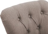 thumbnail of Barhocker KAGAD - Stoff Taupe 55x57x109 cm Dunkelbraun | Barstuhl Mit Lehne Tresenhocker Tresenstuhl Kneipenhocker Kneipenstuhl