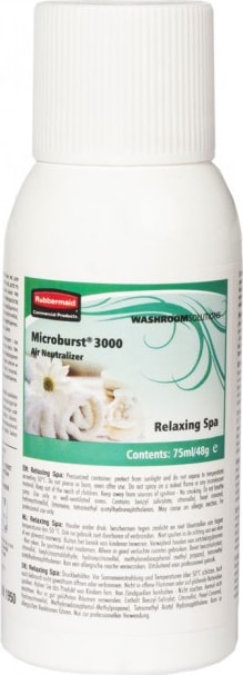 Rubbermaid Microburst® 3000 Nachfüllpackung 75mL - Relaxing Spa Parfum - 1 Stück