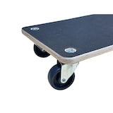 thumbnail of METRO PROFESSIONAL Transportroller mit Bremsen, Multiplex/Sperrholz, 29 x 58 x 11.5 cm, 300 kg, schwarz