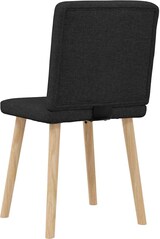 thumbnail of vidaXL Esszimmerstühle 2 Stk. Schwarz Stoff