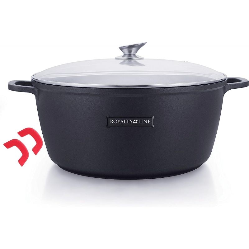 Faitout en fonte 40 cm Noir  RLBS40M usage non-intensif Royalty Line