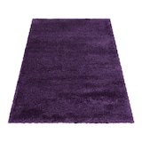 thumbnail of Teppich Wohnzimmer Hochflor Einfarbig Weich Flauschig Waschbar Strapazierfähig Schlafzimmer Violett 240x340 cm – SALZACH von Kadima Design