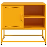 thumbnail of Helloshop26 - Mueble de TV multimedia estantería para TV aparador para TV comedor salón dormitorio amarillo mostaza 68 x 39 x 60,5 02_0027671