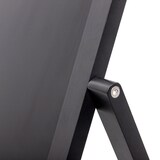 thumbnail of Cavalletto in legno per lavagna a fogli mobili Exposicionate Ardesia 68 x 140 cm Nero ZPCHFBL68x140