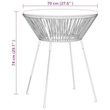 thumbnail of Helloshop26 - Juego de comedor de jardín exterior negro de 5 piezas 02_0013894