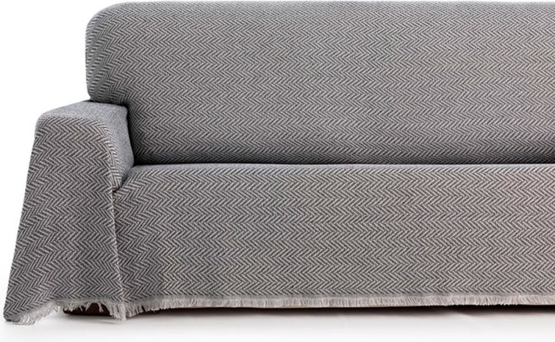 Multifunktionale Tagesdecke Foulard ZEN 180x260cm, Grau