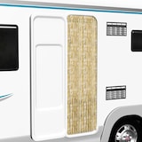 thumbnail of Décoshop26 -Cortina mosquitera beige 56 x 185 cm diseño de chenilla DEC022184