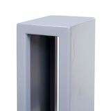 thumbnail of Fahrradbügel HWC-J80, Fahrradständer Anlehnbügel, verzinkter Stahl Outdoor-pulverbeschichtet 87x10x13cm ~ grau