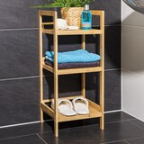 thumbnail of Badregal Bambusregal Standregal Aufbewahrung Badezimmer Handtuchregal Bad Küche