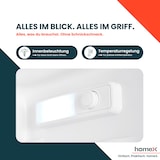 thumbnail of homeX Kühlschrank ohne Gefrierfach groß, freistehender Vollraumkühlschrank - 242 Liter, leise, weiß, CS2421E-W