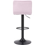 thumbnail of 2er Set Barhocker Feni Samt rosa